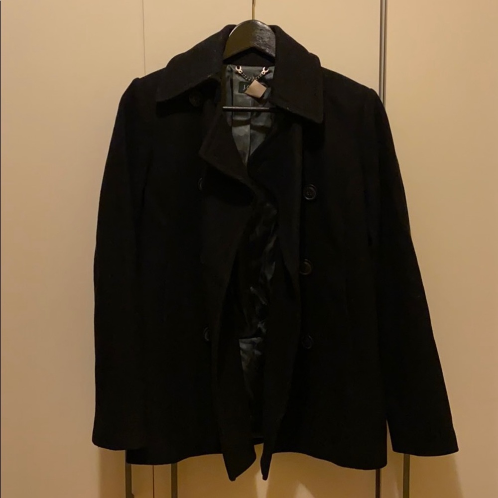 J Crew Peacoat with Thinsulate